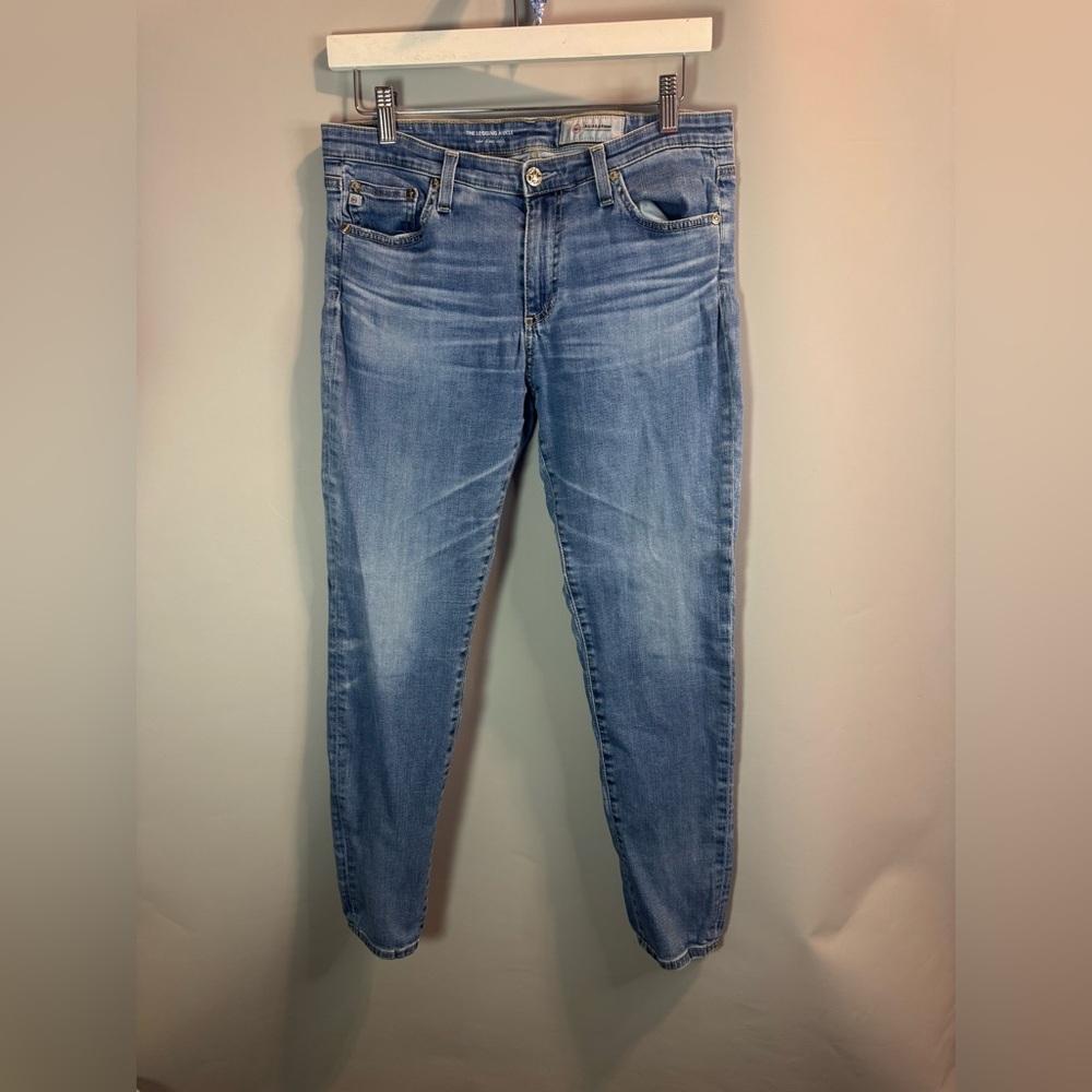 AG Adriano Goldschmied The Legging Super Skinny Ankle Jean Blue Womens Size 31R